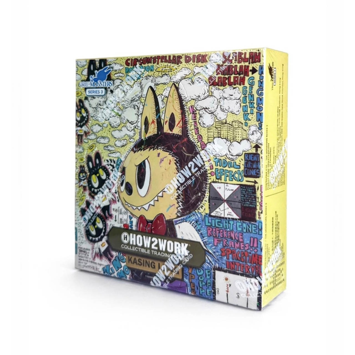Premium Metallic Labubu Chrome Trading Cards Series 3 – Art Toy Collector Card Set 144 Pieces