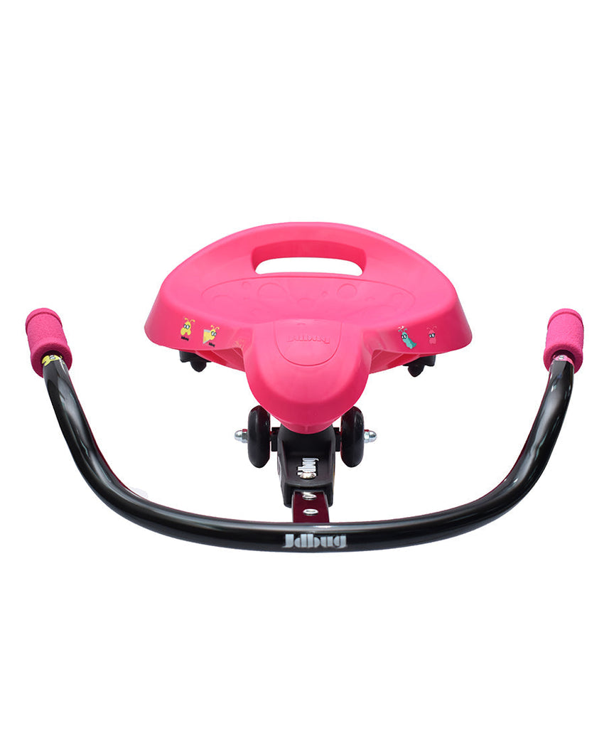 سكوتر جيه دي باج كيدز سواير المتأرجح، عجلات خلفية مضيئة بتقنية LED، مساند أقدام مانعة للانزلاق، مقعد مصبوب مريح، مناسب للأعمار من ٢ إلى ٥ سنوات، دراجات، دراجات ثلاثية العجلات، وألعاب ركوب