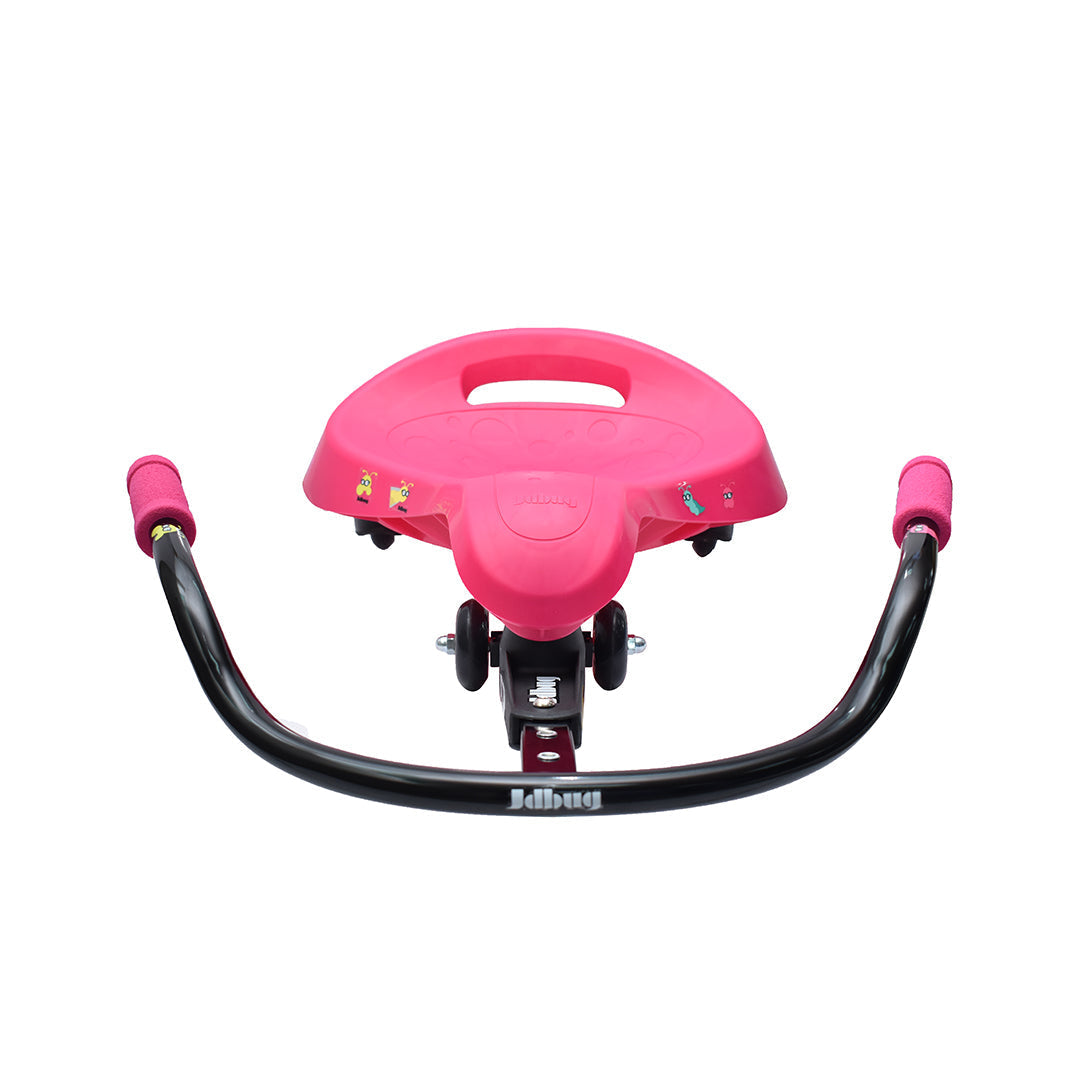 سكوتر جيه دي باج كيدز سواير المتأرجح، عجلات خلفية مضيئة بتقنية LED، مساند أقدام مانعة للانزلاق، مقعد مصبوب مريح، مناسب للأعمار من ٢ إلى ٥ سنوات، دراجات، دراجات ثلاثية العجلات، وألعاب ركوب