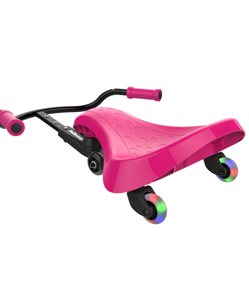 سكوتر جيه دي باج كيدز سواير المتأرجح، عجلات خلفية مضيئة بتقنية LED، مساند أقدام مانعة للانزلاق، مقعد مصبوب مريح، مناسب للأعمار من ٢ إلى ٥ سنوات، دراجات، دراجات ثلاثية العجلات، وألعاب ركوب