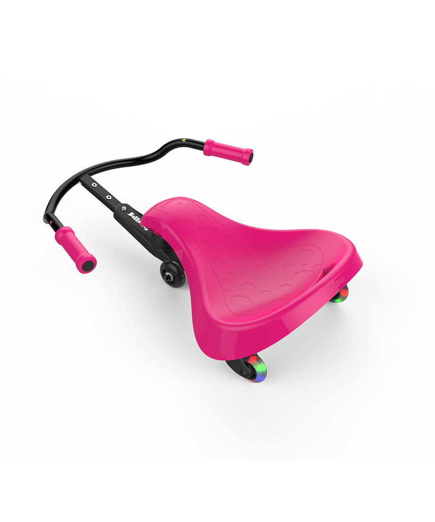 سكوتر جيه دي باج كيدز سواير المتأرجح، عجلات خلفية مضيئة بتقنية LED، مساند أقدام مانعة للانزلاق، مقعد مصبوب مريح، مناسب للأعمار من ٢ إلى ٥ سنوات، دراجات، دراجات ثلاثية العجلات، وألعاب ركوب