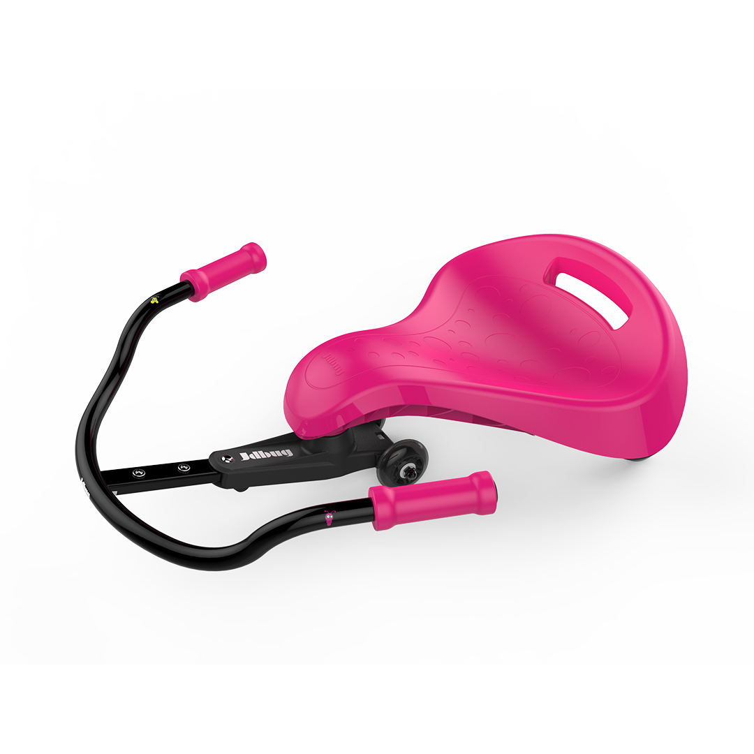 سكوتر جيه دي باج كيدز سواير المتأرجح، عجلات خلفية مضيئة بتقنية LED، مساند أقدام مانعة للانزلاق، مقعد مصبوب مريح، مناسب للأعمار من ٢ إلى ٥ سنوات، دراجات، دراجات ثلاثية العجلات، وألعاب ركوب