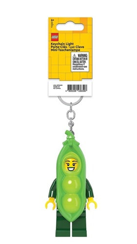 LEGO Minifigures - Large 3 Inch Tall Figure Keychain Light - Peapod Costume Girl (KE241H)
