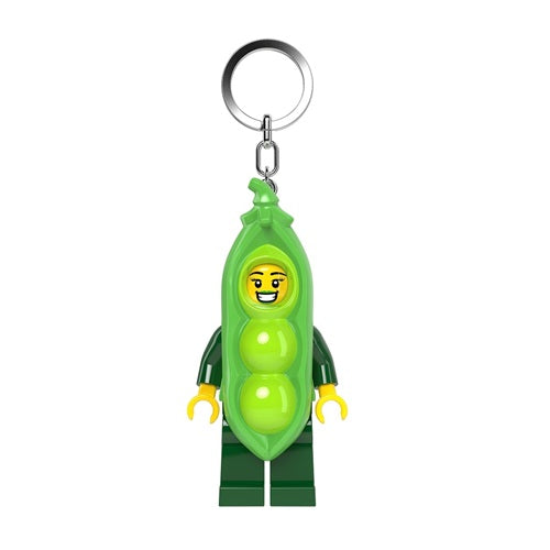 LEGO Minifigures - Large 3 Inch Tall Figure Keychain Light - Peapod Costume Girl (KE241H)