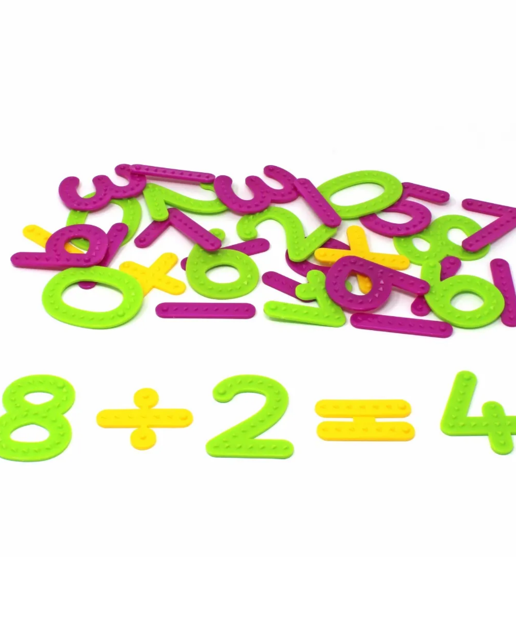 مجموعة أدوات التعلم الحسية للأرقام والعمليات اللمسية، أداة تعليمية حسية متينة للتعرف على الأرقام وتكوينها