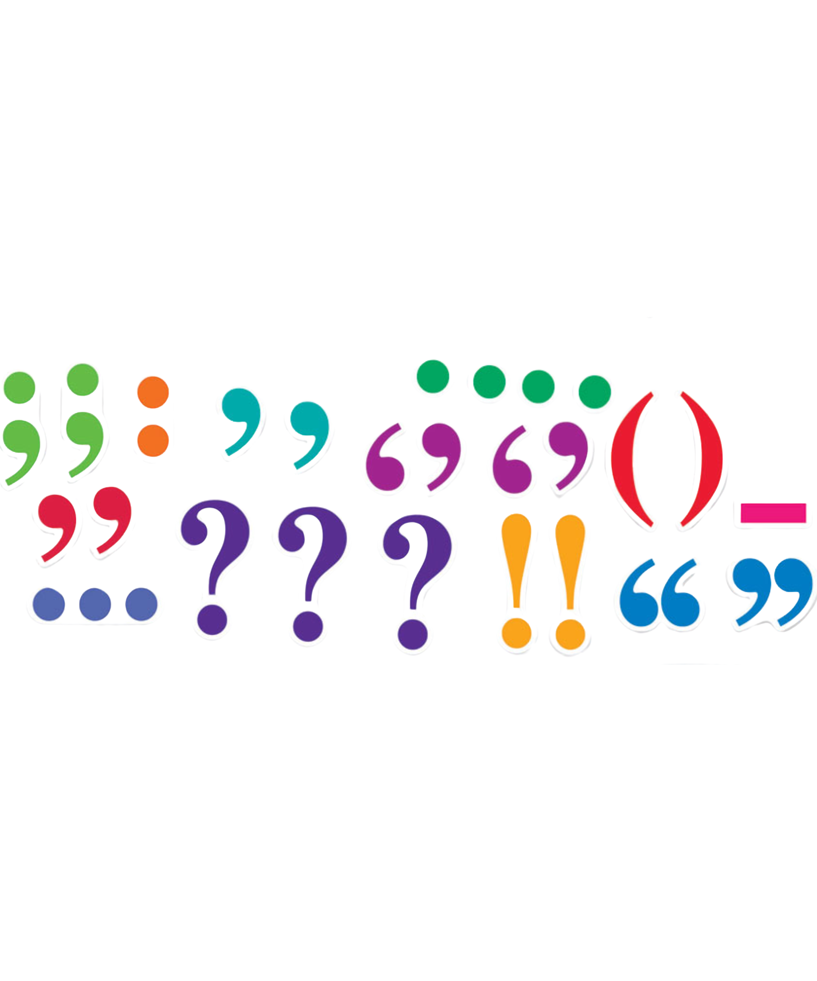 مجموعة علامات الترقيم المغناطيسية من Learning Resources، 40 علامة ترقيم مغناطيسية كبيرة للاستخدام على السبورة البيضاء، مثالية لممارسة SPAG في الفصول الدراسية، للأعمار من 5 إلى 9 سنوات