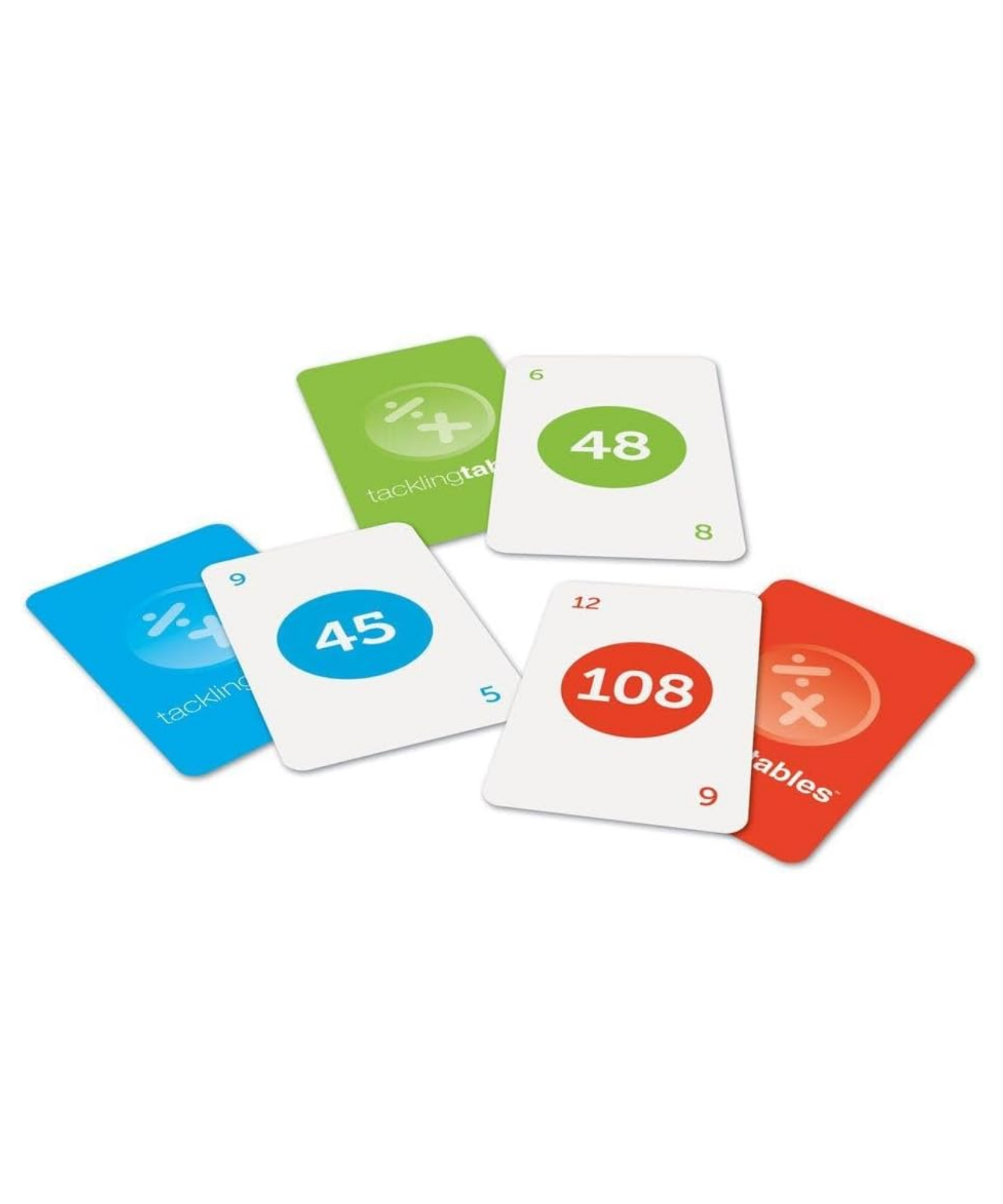 Learning Resources TacklingTables Student Set, Fun Times Tables Card Game for Kids, Teacher-Developed Maths Resource, Includes 78 Cards & Times Tables Chart, Ideal for Home & Classroom Learning, Ages 6+
