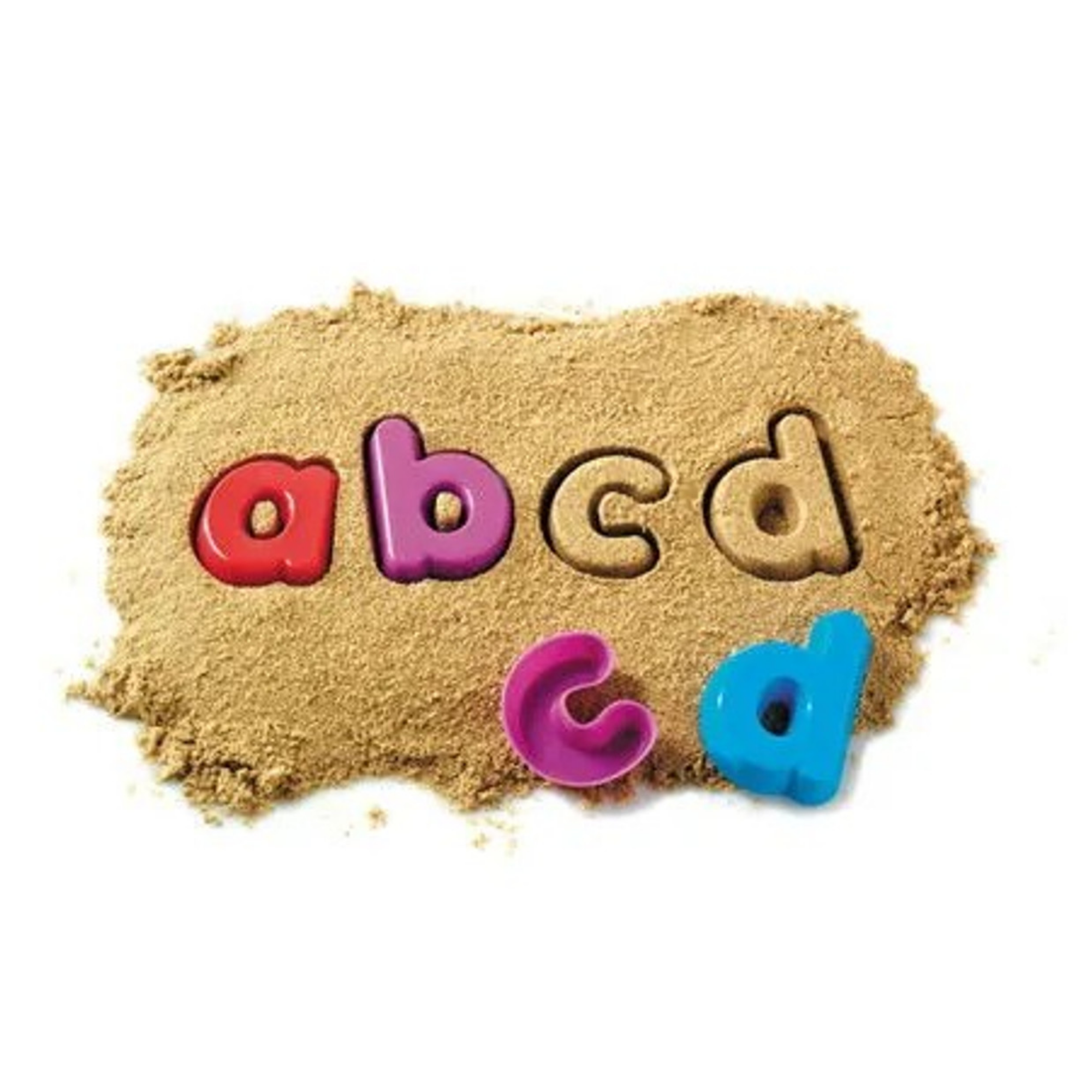 قوالب رمل من Learning Resources، أبجدية صغيرة، مجموعة من 26 قطعة، لعبة لتنمية مهارات القراءة والكتابة والمهارات الحركية الدقيقة، التعلم باللمس، تتضمن حقيبة تخزين شبكية، للأعمار من 3 سنوات فما فوق