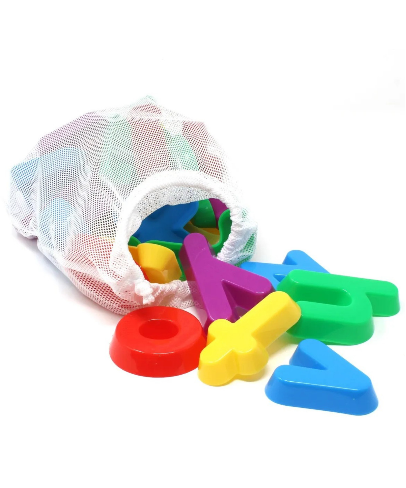 قوالب رمل من Learning Resources، أبجدية صغيرة، مجموعة من 26 قطعة، لعبة لتنمية مهارات القراءة والكتابة والمهارات الحركية الدقيقة، التعلم باللمس، تتضمن حقيبة تخزين شبكية، للأعمار من 3 سنوات فما فوق