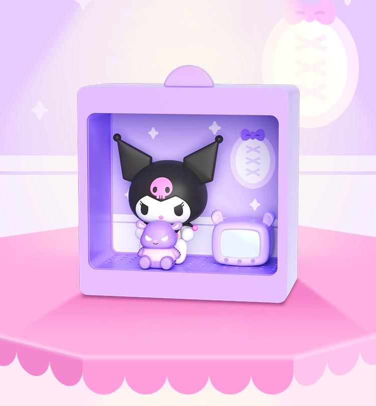 مجسم مويتش سانريو كورومي من سلسلة هابي هوليداي، صندوق أعمى، تمثال أنمي قابل للتجميع من مادة البولي فينيل كلوريد، لعبة غامضة بطول 12 سم مع 9 تصاميم (واحد منها سري نادر)، مناسب للأعمار من 15 عامًا فأكثر، مقتنيات وشخصيات