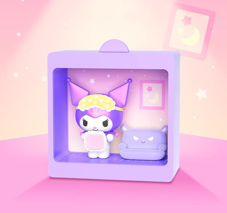 مجسم مويتش سانريو كورومي من سلسلة هابي هوليداي، صندوق أعمى، تمثال أنمي قابل للتجميع من مادة البولي فينيل كلوريد، لعبة غامضة بطول 12 سم مع 9 تصاميم (واحد منها سري نادر)، مناسب للأعمار من 15 عامًا فأكثر، مقتنيات وشخصيات