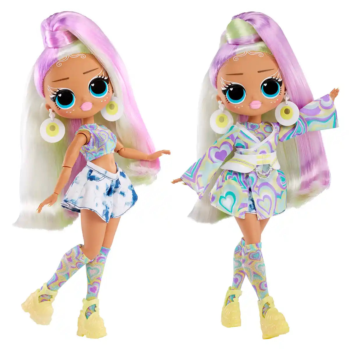 LOL Surprise OMG Sunshine Makeover Fashion Doll Sunrise, Color-Changing Hair and Fashions, Stylish Accessories, Articulated Doll for Kids Ages 5-8