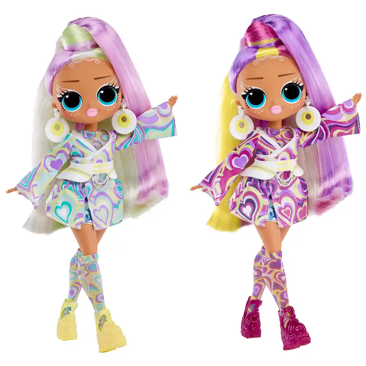 LOL Surprise OMG Sunshine Makeover Fashion Doll Sunrise, Color-Changing Hair and Fashions, Stylish Accessories, Articulated Doll for Kids Ages 5-8