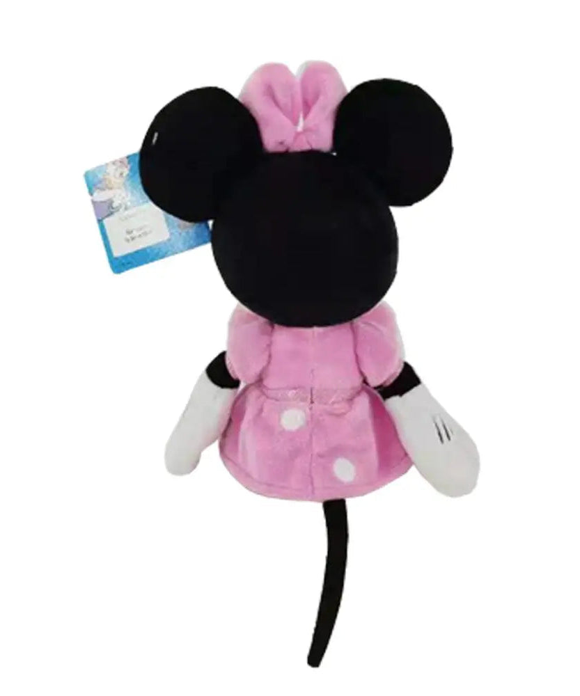 Disney Plush Minnie Mouse 12-Inch Soft Toy, Authentic Disney Store Collectible, Huggable Plush for Kids and Fans, Ages 3+