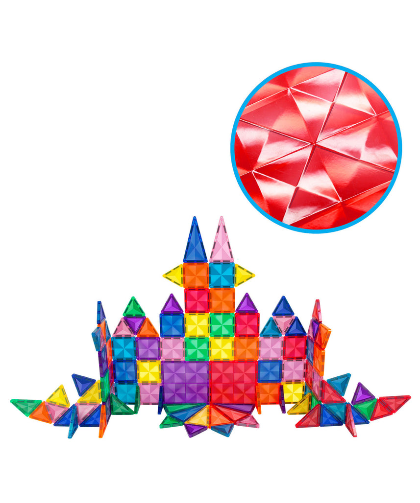 Picasso Tiles Magnetic Mini Diamond Building Toy Blocks Set 101-Pieces