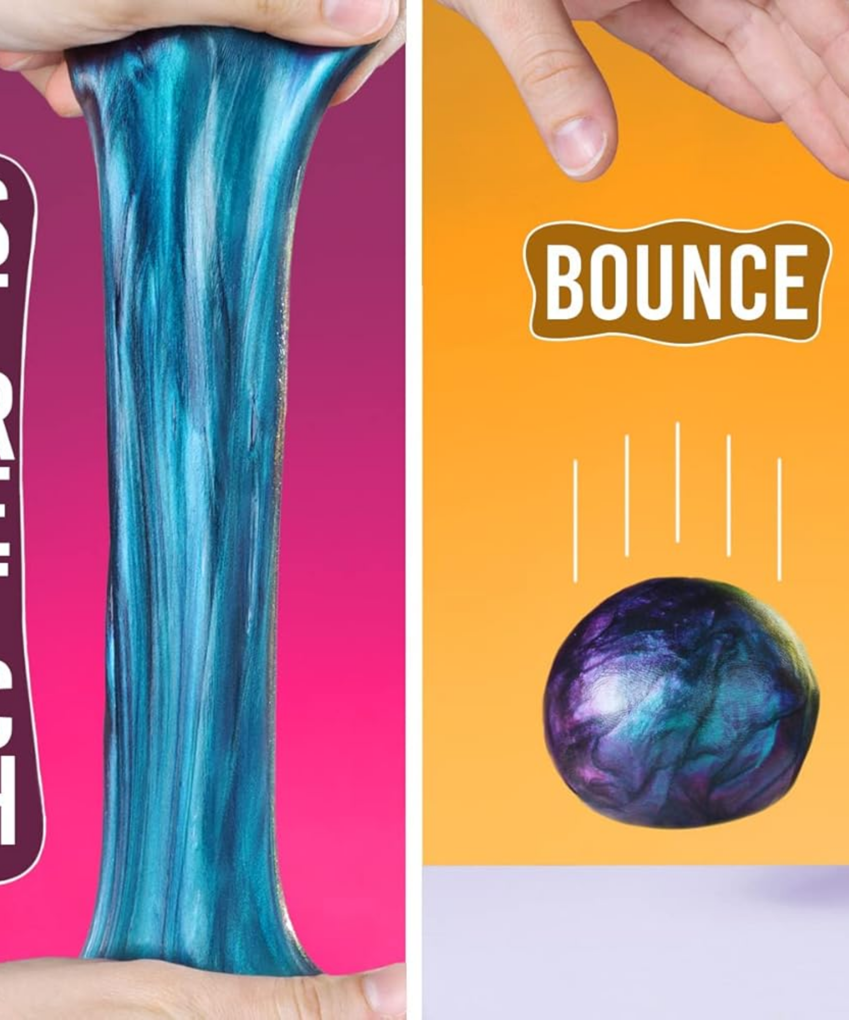 معجون التفكير سوبر سكراب من كريزي آرون، علبة 4 بوصات مع 90 جرامًا من معجون اللعب الحسي غير السام الذي لا يجف أبدًا، لعبة فيدجيت إبداعية ناعمة الملمس للأولاد والبنات من سن 3 سنوات فما فوق