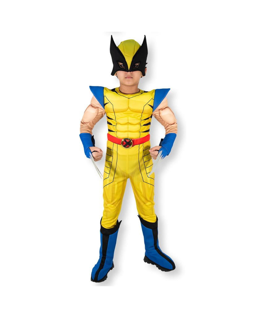 Party Centre Marvel Avengers X-Men Wolverine Classic Costume, 7-8 years