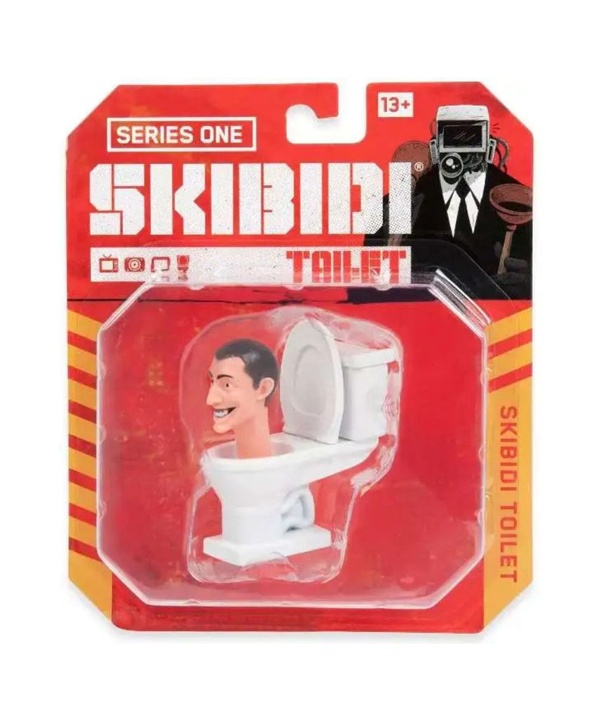 Skibidi Toilet Diecast Collectible Vehicle, Official 1:64 Scale Metal Figure Car Toy, Assorted Character Models for Kids 13+
