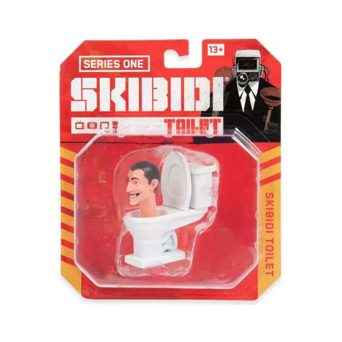 Skibidi Toilet Diecast Collectible Vehicle, Official 1:64 Scale Metal Figure Car Toy, Assorted Character Models for Kids 13+