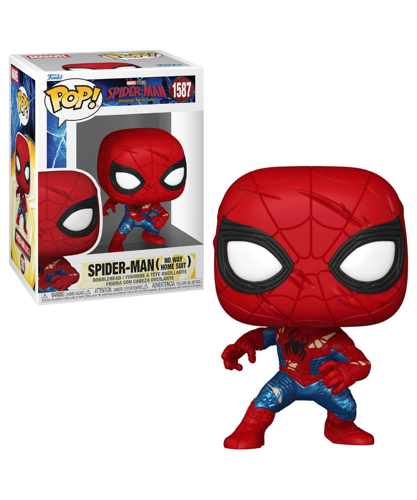 Funko POP! Marvel: Spider-Man Day - Spider-Man - No Way Home Suit - Collectable Vinyl Figure - Gift Idea - Official Merchandise - Toys For Kids & Adults - Model Figure for Collectors