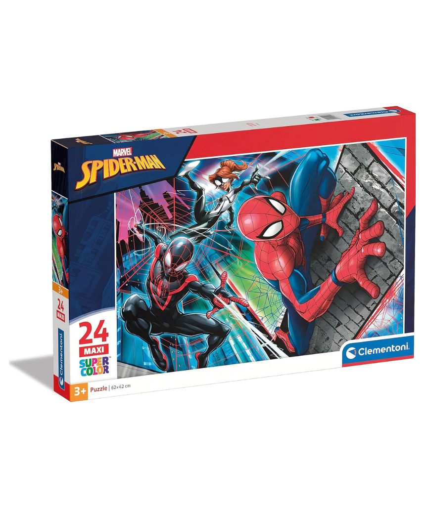 Clementoni Puzzle Spiderman 24497 SuperColor Maxi 24 Pieces