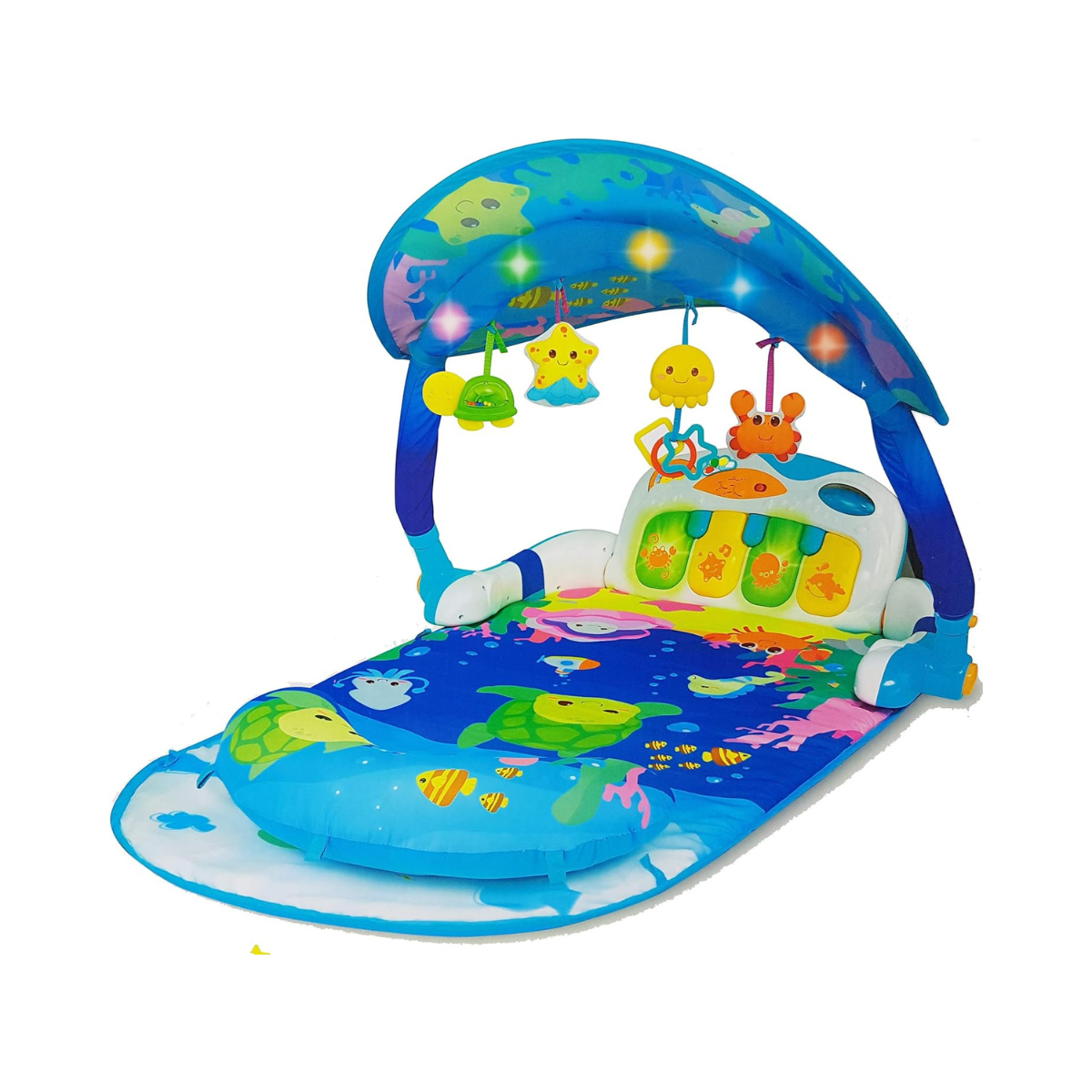 Winfun Magic Lights Musical Play Gym Interactive Toy