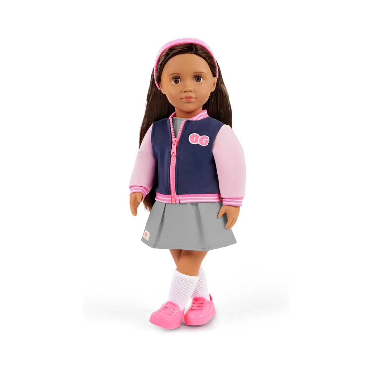 Our Generation Doll w/School Outfit and Bomber Jacket, Marisol | Premium Quality Toy for Kids