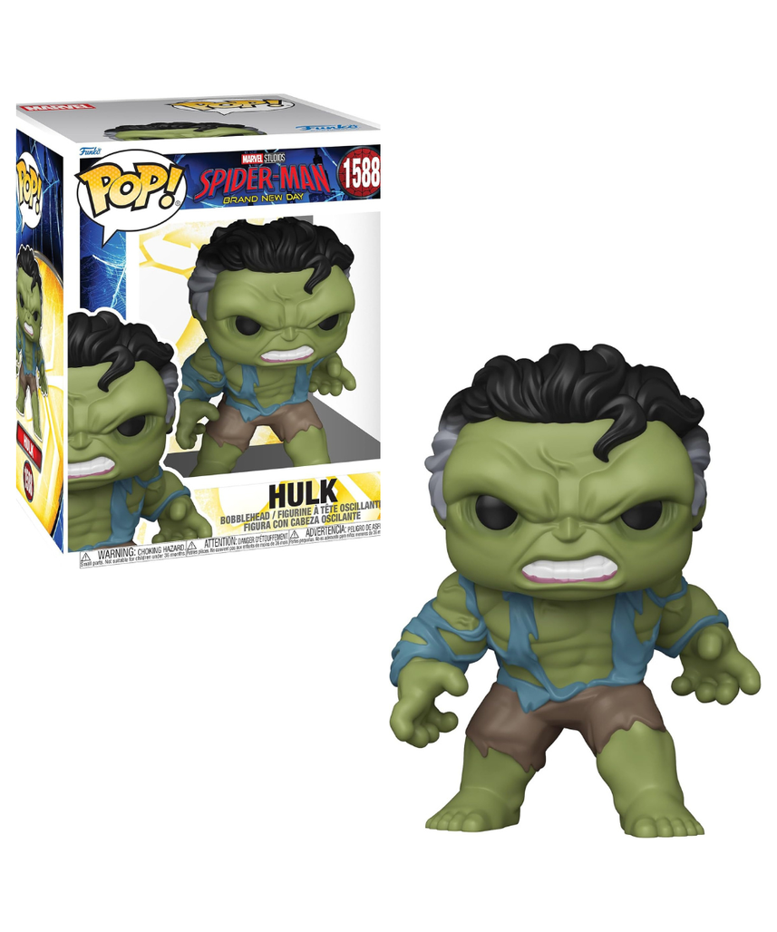 Funko POP! Super: Marvel - Spider-Man Day - Hulk - Collectable Vinyl Figure - Gift Idea - Official Merchandise - Toys For Kids & Adults - Model Figure for Collectors and Display