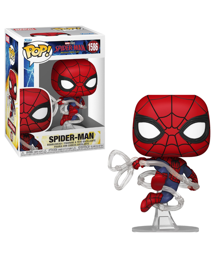 Funko POP! Marvel: Spider-Man Day - Spider-Man - Collectable Vinyl Figure - Gift Idea - Official Merchandise - Toys For Kids & Adults - Model Figure for Collectors and Display