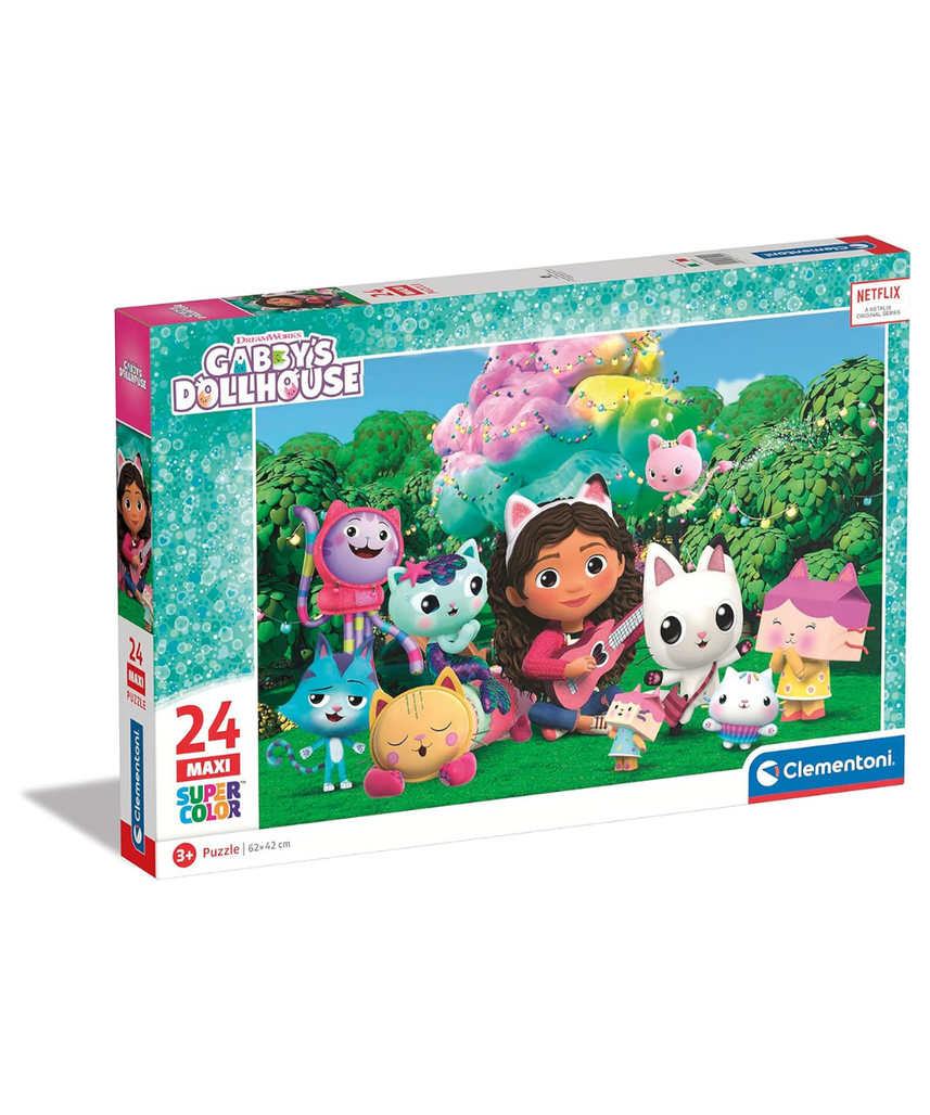 Clementoni Gabbys Dollhouse Puzzle Maxi 24pcs,