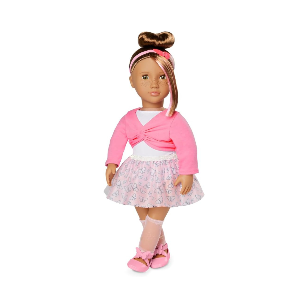 Our Generation 18-inch Ballerina Doll in Butterfly Ballet Outfit - Mika