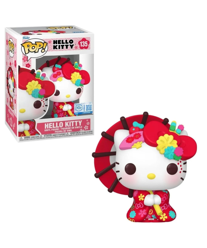 Funko Pop! Vinyl: Hello Kitty - Hello Kitty In Kimono - Collectable Vinyl Figure - Gift Idea - Official Merchandise - Toys for Kids & Adults - Anime Fans - Model Figure for Collectors and Display