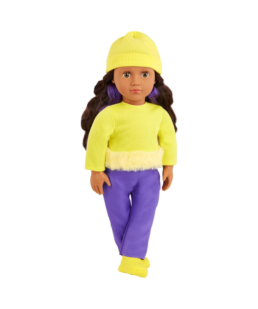 Our Generation Doll W/Color Block Outfit, Sola