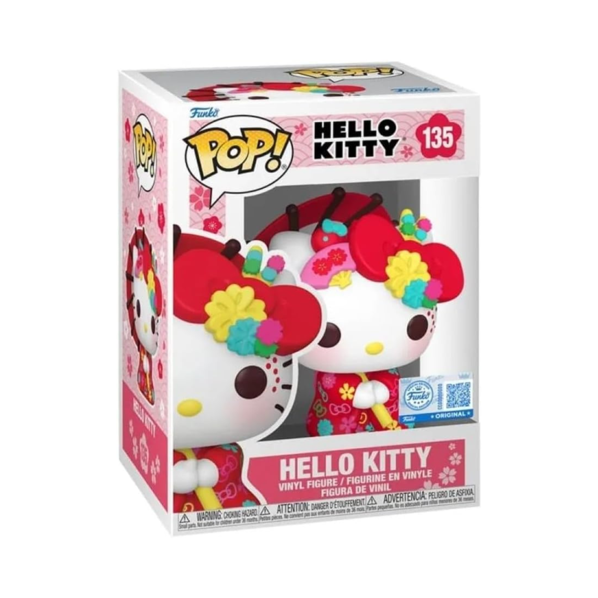 Funko Pop! Vinyl: Hello Kitty - Hello Kitty In Kimono - Collectable Vinyl Figure - Gift Idea - Official Merchandise - Toys for Kids & Adults - Anime Fans - Model Figure for Collectors and Display