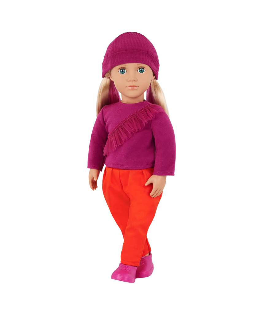 Our Generation Doll W/Color Block Outfit, Shay