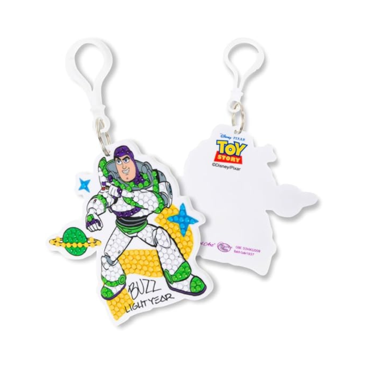 Buzz Lightyear, Crystal Art Bag Charm