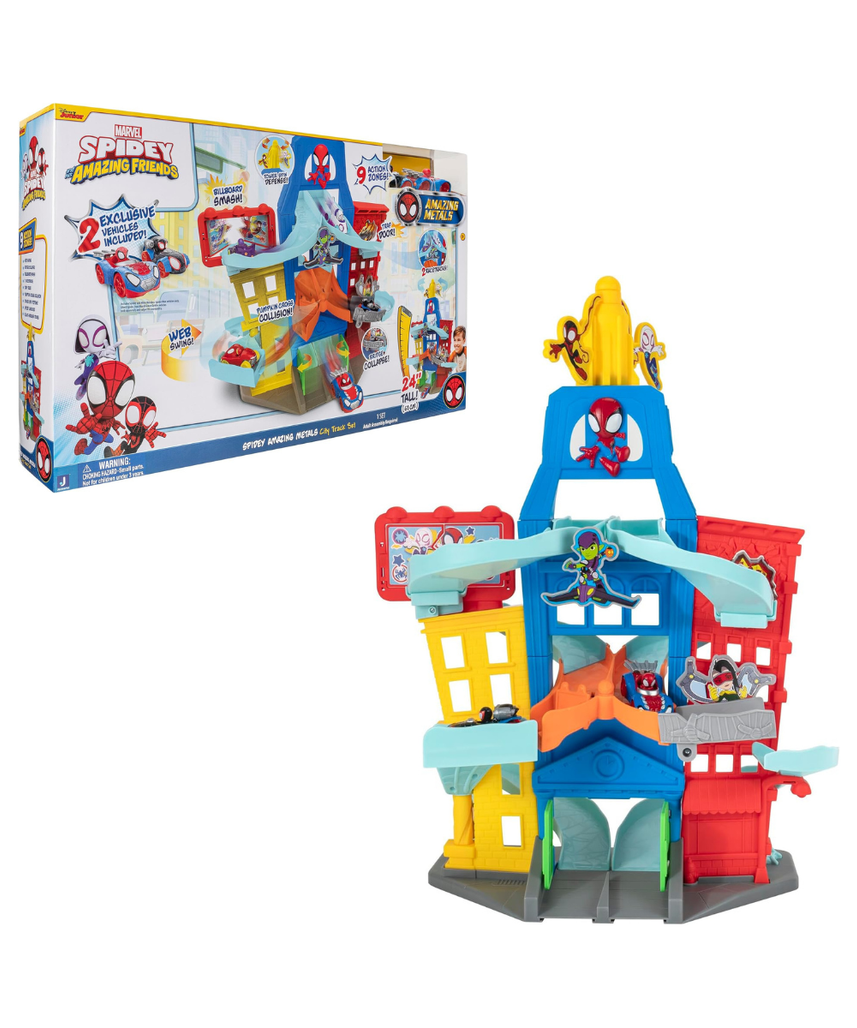 Marvel Spidey N Friends City Track Set