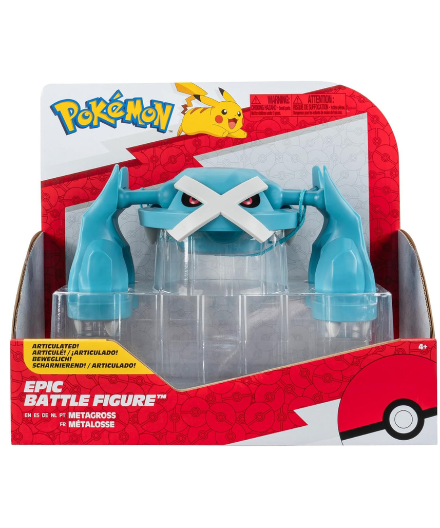 Pokemon Metagross Figure-12-Inch Articulated Epic Battle Figure