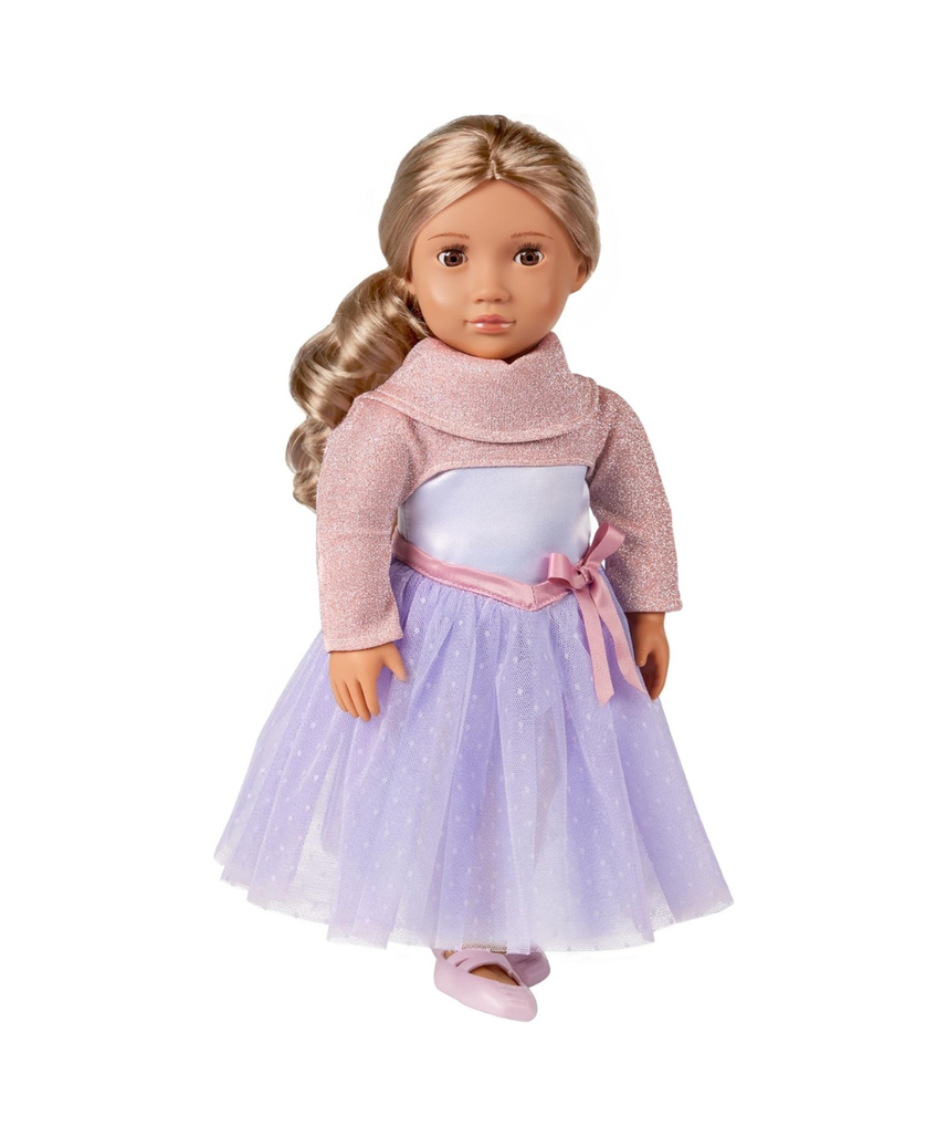Our Generation Doll W/Ballerina Dress & Sweater, Jillie