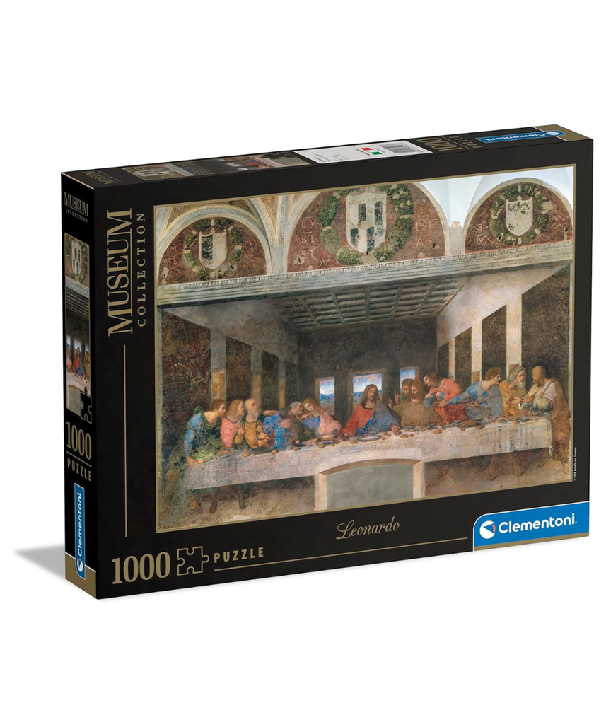 Clementoni 31447 Clementoni-31447-Museum Collection-Leonardo: The Last Supper-1000 Pieces, Multi-Colour