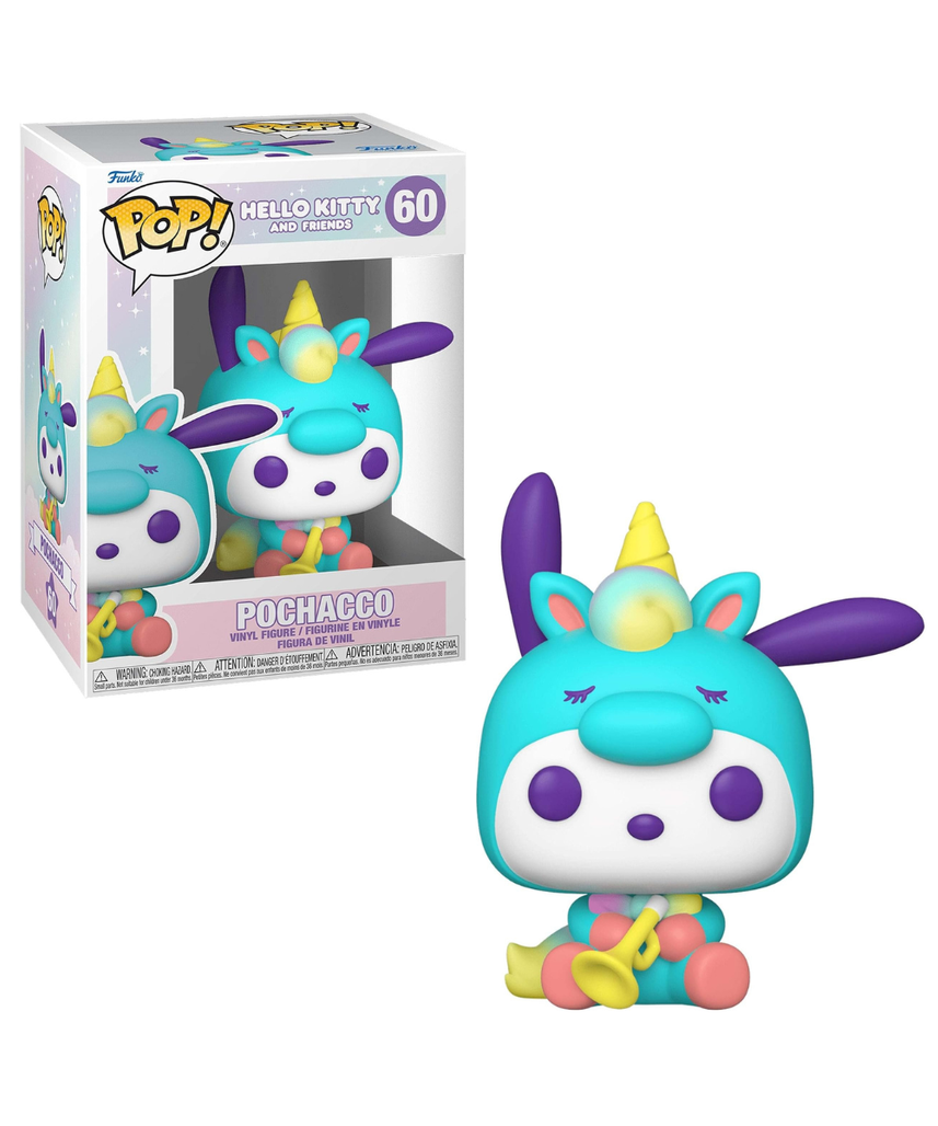 Funko Pop! Sanrio: Hello Kitty - Pochacco - Unicorn Party - Collectable Vinyl Figure - Gift Idea - Official Merchandise - Toys for Kids & Adults - Movies Fans - Model Figure for Collectors