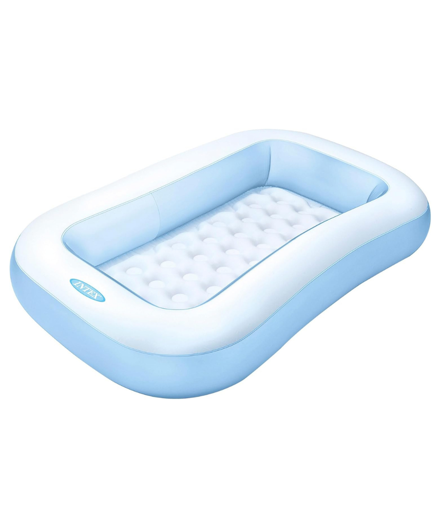 RECTANGULAR POOL 1.66x1.00mtX25cm BLUE COLOR [AGE 2+]