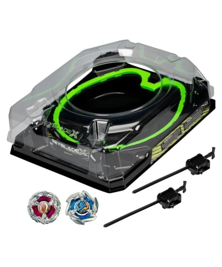 Takara Tomy Beyblade X Xtreme Battle Set, Includes Beystadium, 2 Spinning Tops & Launchers, Spinning Toys for 8+ Year Old Kids, High-Speed Action & Epic Battles