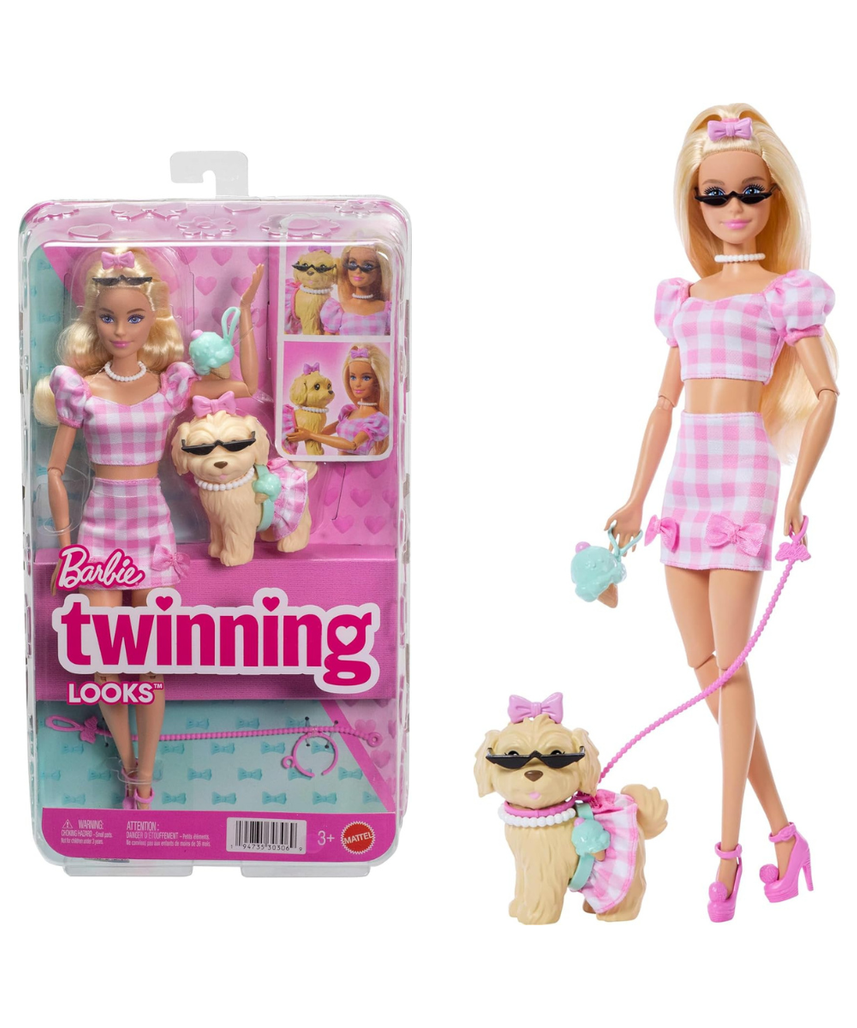 Barbie®️ Twinning Looks - Blonde Doll