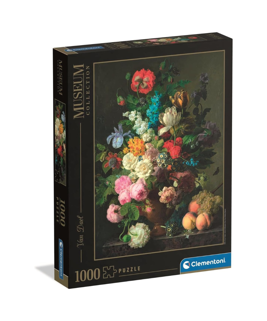 Clementoni Puzzle Museum - Mona Lisa 1000 Pieces - Puzzle for Adults 14-99 Years, Gift for Men and Women, Made in Italy, 37086