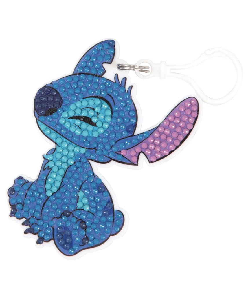 CRYSTAL ART Disney Lilo and Stitch Set Charms for Backpack with Diamonds