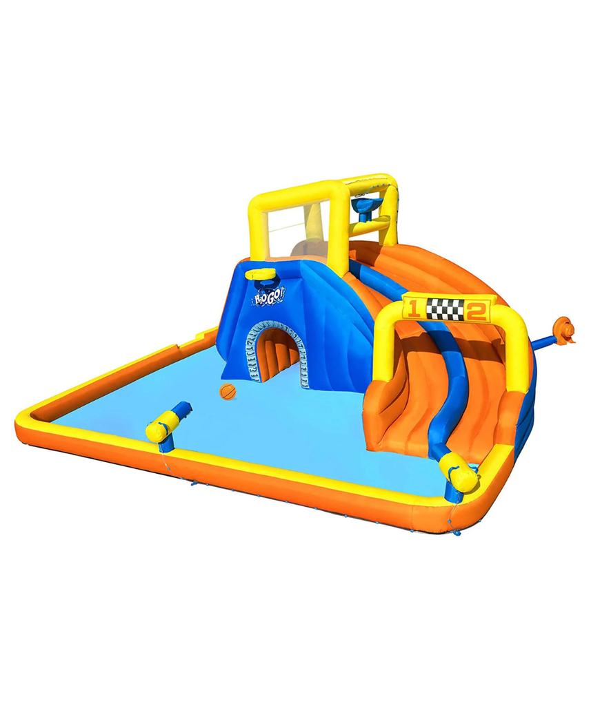 Bestway H2OGO Super Speed Way Mega Water Park Inflatable Slide 5.51m x 5.02m x 2.65m