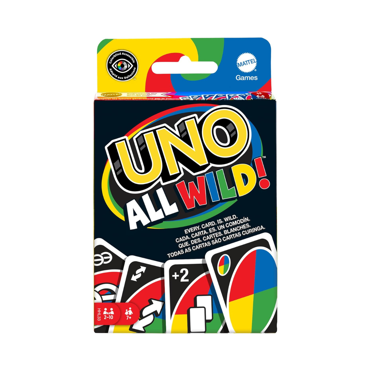 Mattel Games HHL33 Card Games, Multicolour