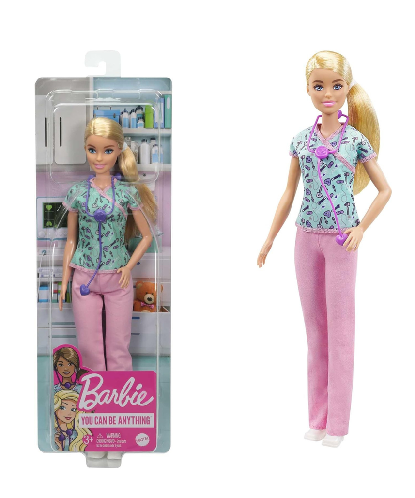 Barbie Dolls in Career-Themed Outfits