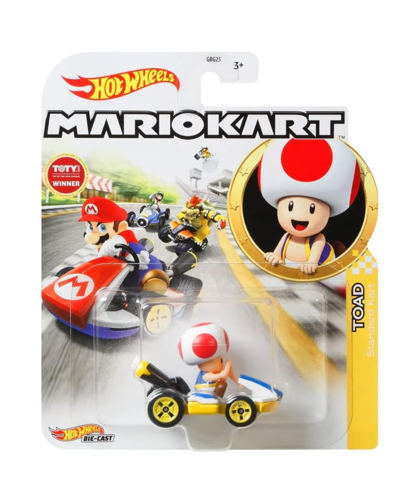 Hot Wheels Mario Kart Replica Die-Cast Assortment